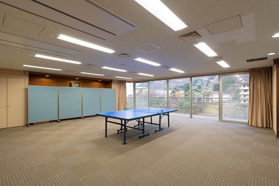 画像：卓球コーナー
